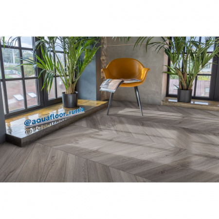 Кварц виниловый ламинат Aquafloor Parquet Chevron Glue AF2553PGCh